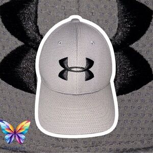 Under Armour Gray Cap with black Logo for Youth Kids SM/MD